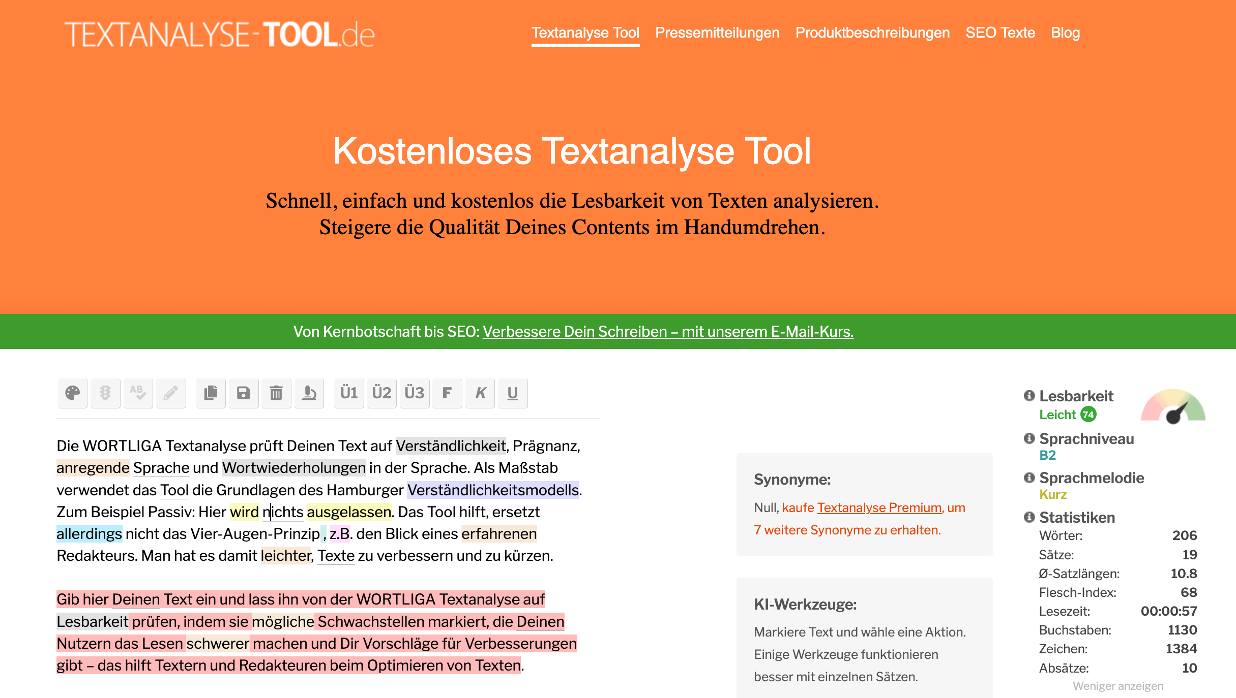keyword tool kostenlos seo optimierung